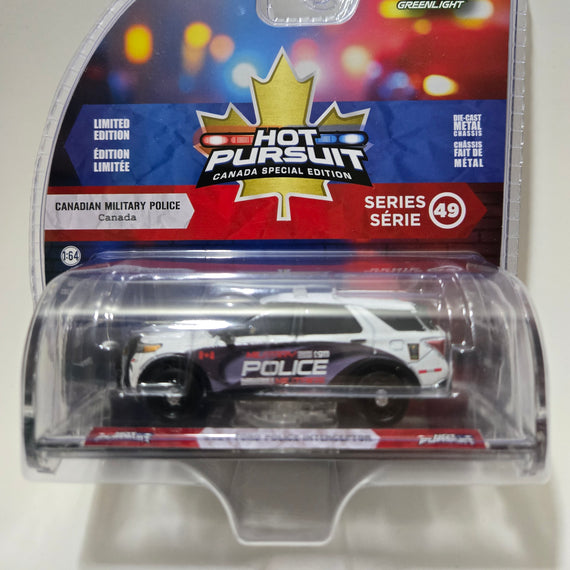 #43065-E - 1/64th scale Canadian Military Police 2024 Ford Police Interceptor Utility