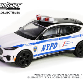 #43030-F - 1/64th scale NYPD 2022 Ford Mustang Mach-E
