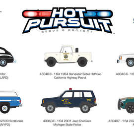 #43040 - 1/64th scale Hot Pursuit Series 46 6-car set
