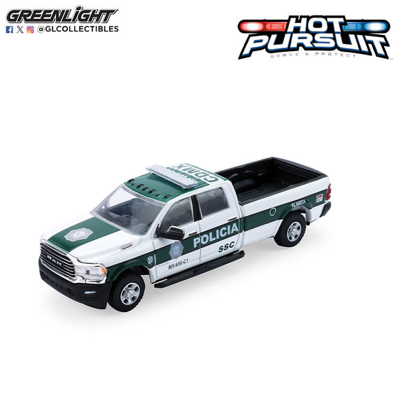 #43060-E - 1/64th scale SSC Mexico City Police 2019 Ram 1500 Pickup Truck