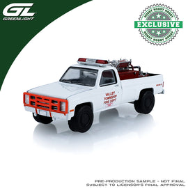 #30579 - 1/64th scale Valley Township Fire Department, Danville, Pennsylvania 1983 Chevrolet K20 Custom Deluxe 4x4 Brush Truck (Heavy Chevy)  ***HOBBY EXCLUSIVE***