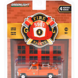 #67050-A - 1/64th scale Lionville Fire Company, Lionville, Pennsylvania 1970 Ford F-250 Pickup Truck with Fire Equipment, Hose, and Tank