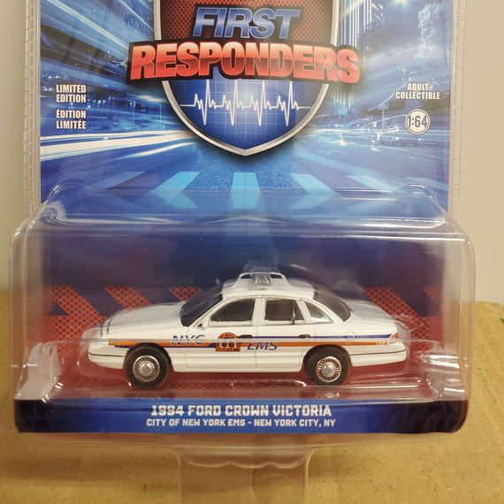 #67060-C - 1/64th scale NYC EMS (City of New York Emergency Medical Service 1994 Ford Crown Victoria