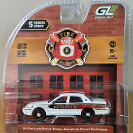 #67070-A - 1/64th scale Palmyra, Pennsylvania Fire Department 2011 Ford Crown Victoria