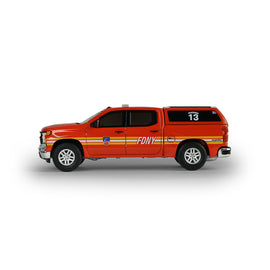 #67070-E - 1/64th scale FDNY 2023 Chevrolet Silverado Pickup Truck