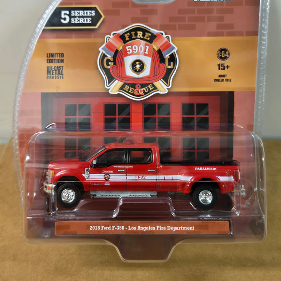 #67070-F - 1/64th scale Los Angeles, California Fire Department 2018 Ford F-350 Pickup Truck