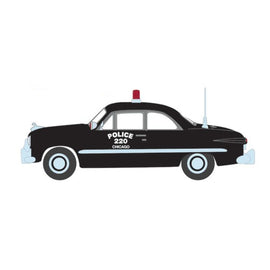 #86643 - 1/43rd scale Chicago, Illinois Police 1949 Ford Custom