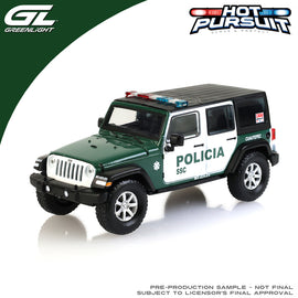 #86644 - 1/43rd scale SSC Mexico City Police 2019 Jeep Wrangler Unlimited Rubicon