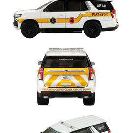 #67070-D - 1/64th scale Bethesda-Chevy Chase, Maryland Fire Department Rescue Squad 2024 Chevrolet Tahoe
