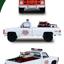 #30579 - 1/64th scale Valley Township Fire Department, Danville, Pennsylvania 1983 Chevrolet K20 Custom Deluxe 4x4 Brush Truck (Heavy Chevy)  ***HOBBY EXCLUSIVE***