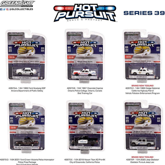 #42970 1/64th scale Hot Pursuit Series 39 6-car set