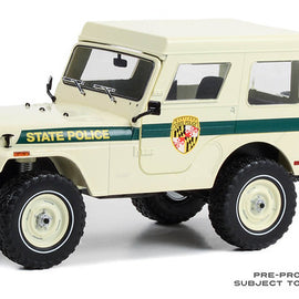 #19124 - 1/18th scale Maryland State Police 1983 Jeep CJ-5 Hardtop