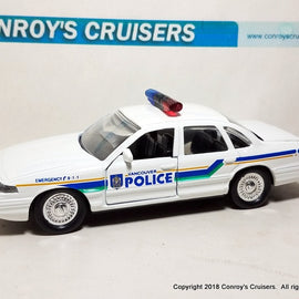 1/43rd scale Vancouver, British Columbia, Canada Police older Ford Crown Victoria LOOSE