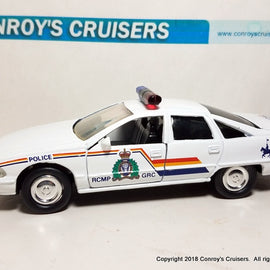 1/43rd scale Royal Canadian Mounted Police (RCMP) Chevrolet Caprice LOOSE