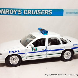 1/43rd scale Little Rock, Arkansas Police older Ford Crown Victoria LOOSE