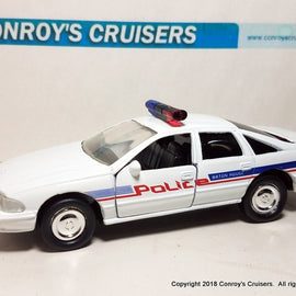 1/43rd scale Baton Rouge, Louisiana Police 1997 Chevrolet Caprice LOOSE