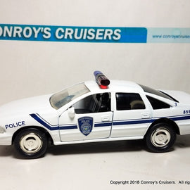 1/43rd scale Akron Borough, Pennsylvania Police Chevrolet Caprice