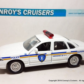 1/43rd scale Washington Township, New Jersey Police Ford Crown Victoria