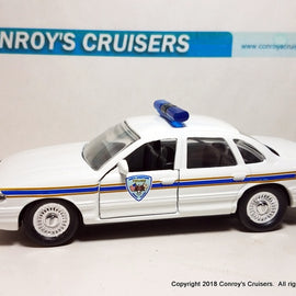 1/43rd scale North Kingston, Rhode Island Police older Ford Crown Victoria LOOSE