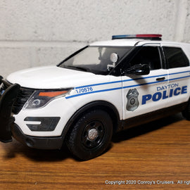Custom 1/24th scale Dayton, Ohio Police Ford Police Interceptor Utility model