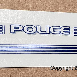 1/43rd scale Bethel, Ohio Police Decals