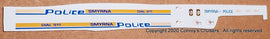 1/43rd scale Smyrna, Georgia Police Decals (older graphics)