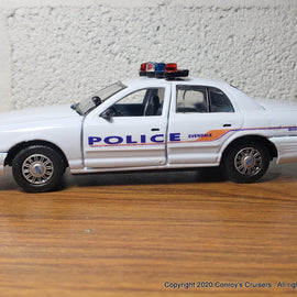 Custom 1/43rd scale Evendale, Ohio Police Ford Crown Victoria (Gearbox car)