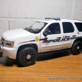 Custom 1/27th scale Killeen, Texas Police Chevrolet Tahoe model