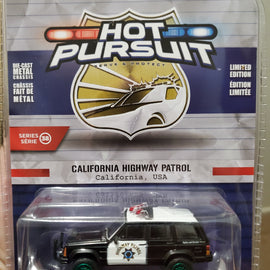 #42960-B - 1/64th scale California Highway Patrol 1993 Jeep Cherokee  ***GREEN MACHINE***