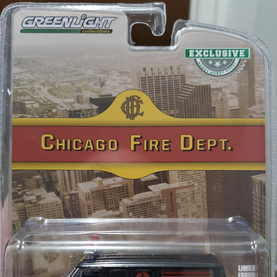 #30242 1/64th scale Chicago, Illinois Fire Department 1969 Ford Club Wagon Ambulance  ***HOBBY EXCLUSIVE***