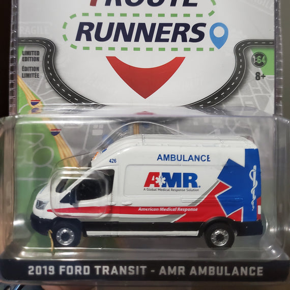 #53030-F 1/64th scale American Medical Response (AMR) 2019 Ram ProMaster 2500 High Roof Van
