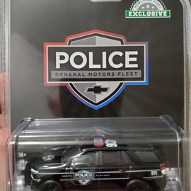 #30293 - 1/64th scale General Motors Fleet 2021 Chevrolet Tahoe Police Pursuit Vehicle (Black car)  ***HOBBY EXCLUSIVE***