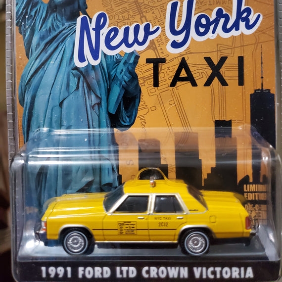 #30290 - 1/64th scale NYC Taxi 1991 Ford LTD Crown Victoria  ***HOBBY EXCLUSIVE***