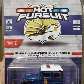 #42980-A - 1/64th scale Indianapolis, Indiana Police 1974 Jeep DJ-5  ***GREEN MACHINE***