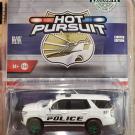 #30360 - 1/64th scale Whitestown, Indiana Metropolitan Police 2021 Chevrolet Tahoe Police Pursuit Vehicle (PPV) ***GREEN MACHINE***