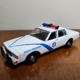 Custom 1/64th scale Arkansas State Police 1980s Chevrolet Caprice