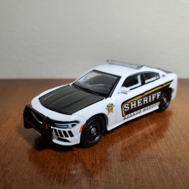 Custom 1/64th scale Dallas County, Texas Sheriff 2022 Dodge Charger Pursuit