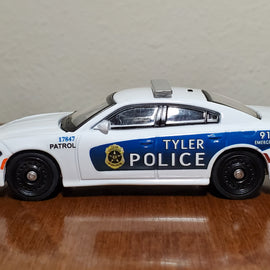 Custom 1/64th scale Tyler, Texas Police 2022 Dodge Charger Pursuit