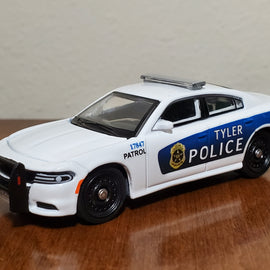 Custom 1/64th scale Tyler, Texas Police 2022 Dodge Charger Pursuit