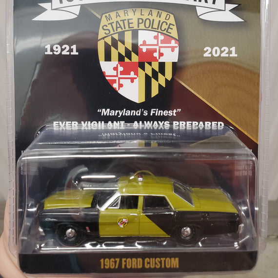 #28080-A - 1/64th scale Maryland State Police 1967 Ford Custom
