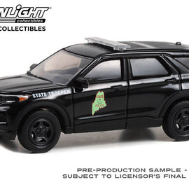 #28120-E - 1/64th scale Maine State Police 2021 Ford Police Interceptor Utility (100th Anniversary of the Maine State Police)