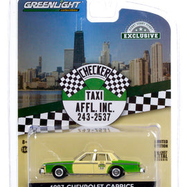 #30233 1/64th scale Chicago Checker Taxi Affiliates Inc 1987 Chevrolet Caprice  ***HOBBY EXCLUSIVE***