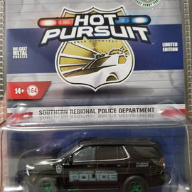 #30342 - 1/64th scale Southern Regional Police Department, Pennsylvania 2021 Chevrolet Tahoe PPV  ***GREEN MACHINE***