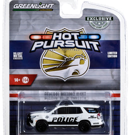#30356 - 1/64th scale General Motors Fleet 2021 Chevrolet Tahoe Police Pursuit Vehicle (PPV) (White and Black Police Show Vehicle)  ***HOBBY EXCLUSIVE***