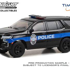 #30443 - 1/64th scale Tim Lally Chevrolet Warrensville Heights, Ohio 2022 Chevrolet Tahoe Police Pursuit Vehicle (PPV)  ***HOBBY EXCLUSIVE***