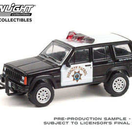 #42960-B 1/64th scale California Highway Patrol 1993 Jeep Cherokee