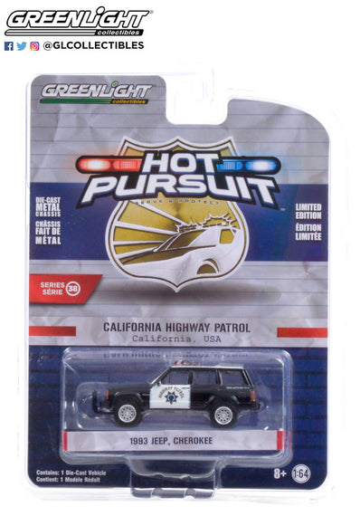 #42960-B - 1/64th scale California Highway Patrol 1993 Jeep Cherokee