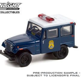#42980-A - 1/64th scale Indianapolis, Indiana Metropolitan Police 1974 Jeep DJ-5
