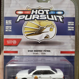 #42990-A - 1/64th scale Utah Highway Patrol 1990 Ford Taurus  ***GREEN MACHINE***