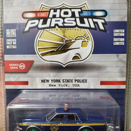 #43000-A - 1/64th scale New York State Police 1985 Dodge Diplomat  ***GREEN MACHINE***